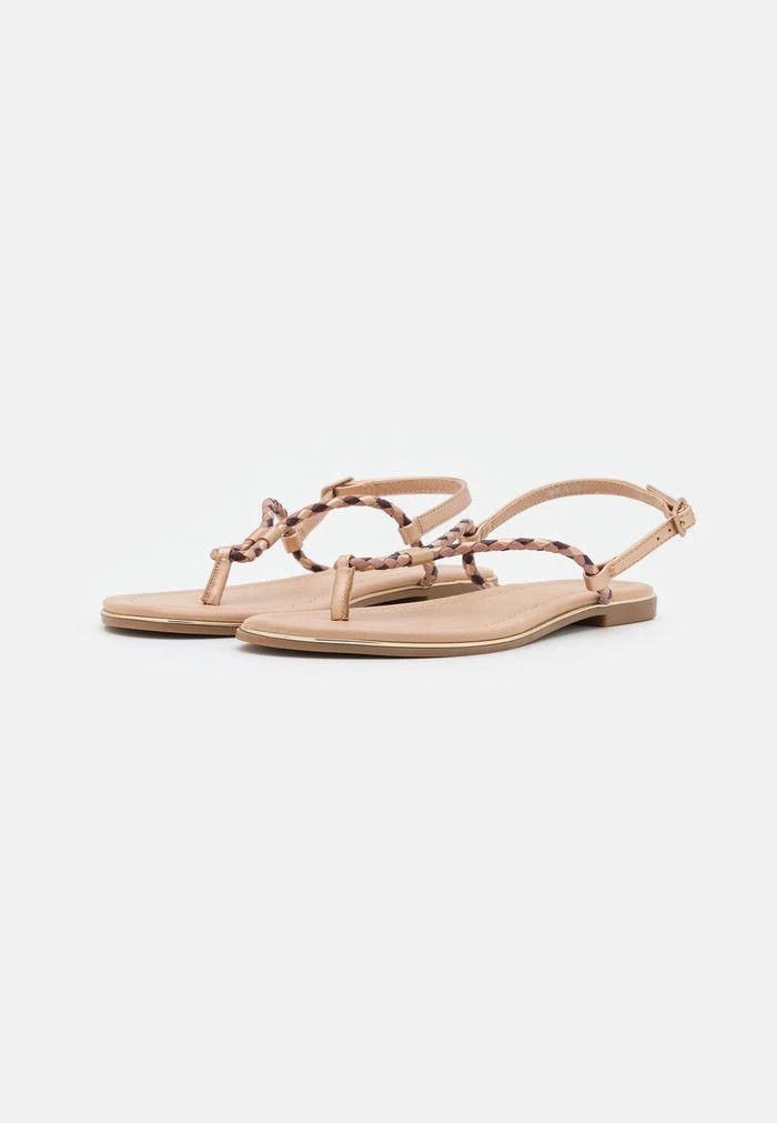 Sandale ANNA FIELD Anna Field T-bar Sandals Rose Doré Femme | UZJ-2655305